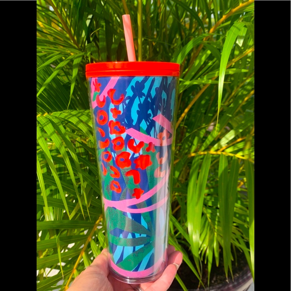 Starbucks Cheetah Animal Print Jungle Theme Fern Tumbler Cold Cup Summer 2021